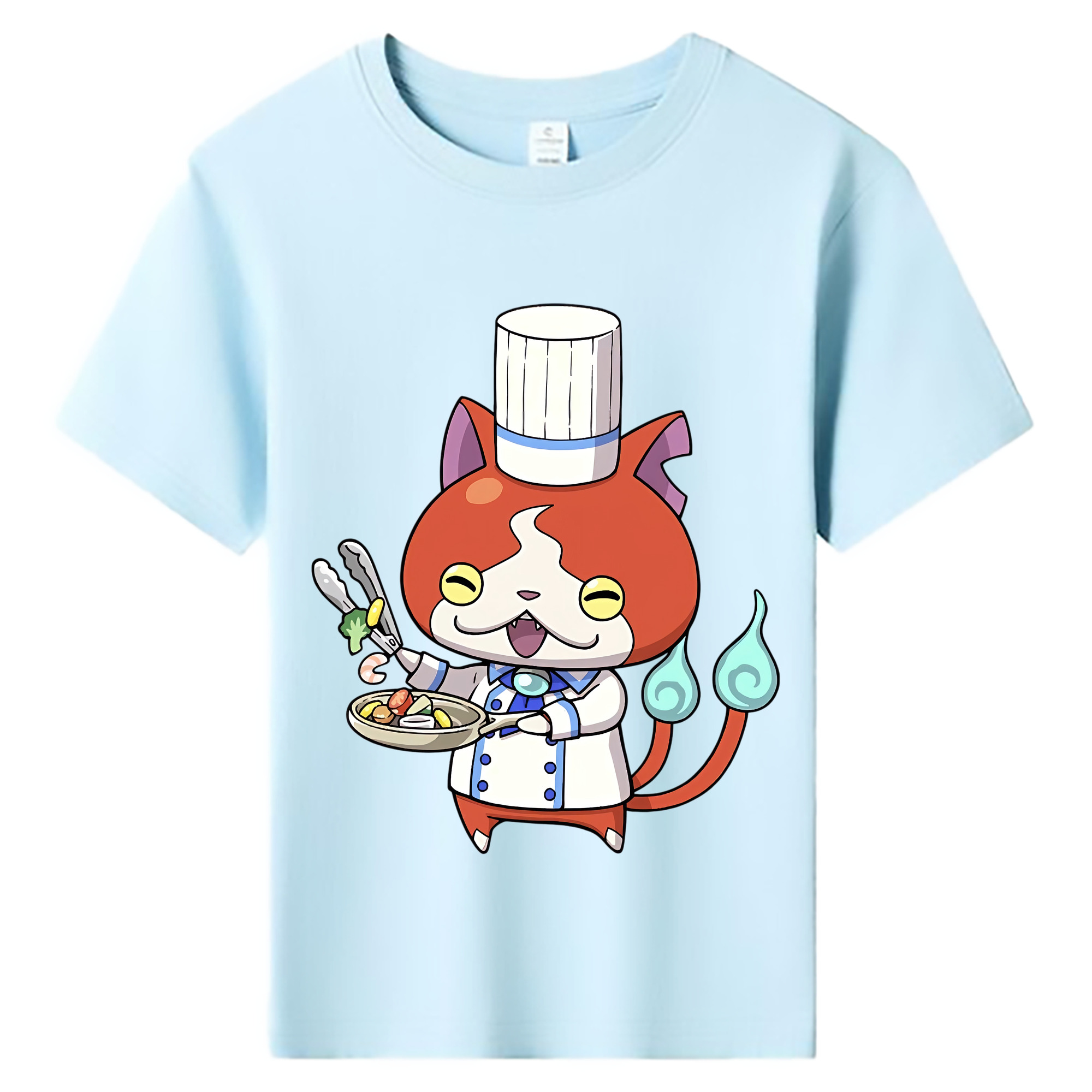 （画像用） 妖怪ウォッチ Yo-kai Watch 綿100％キッズTシャツ（フロントプリント）